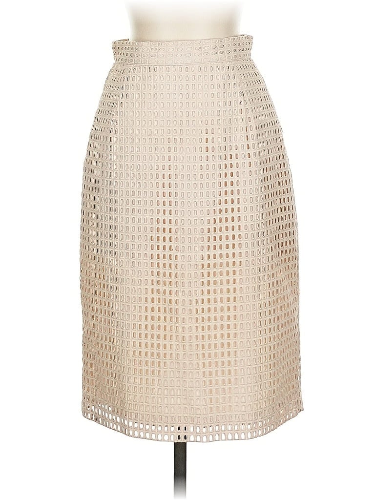 Pre-owned Gianni Bini Formal Skirt In White