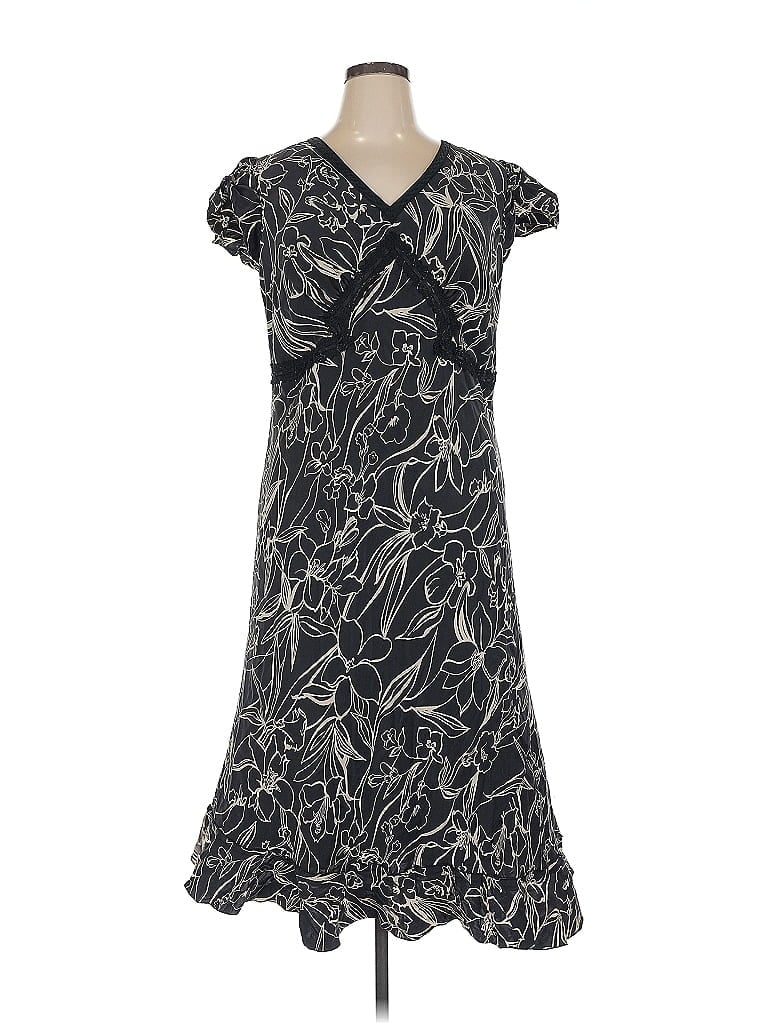 Pre-owned Inc International Concepts Casual Dress In Gray