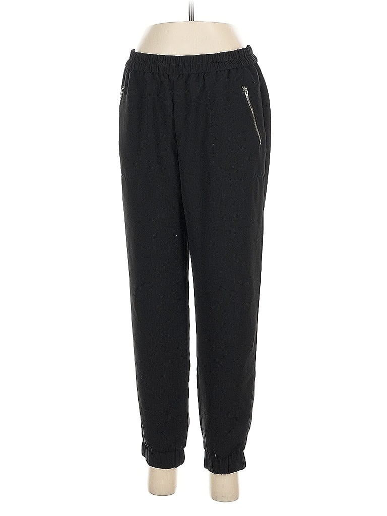Pre-owned J.crew Factory Store Track Pants In Black