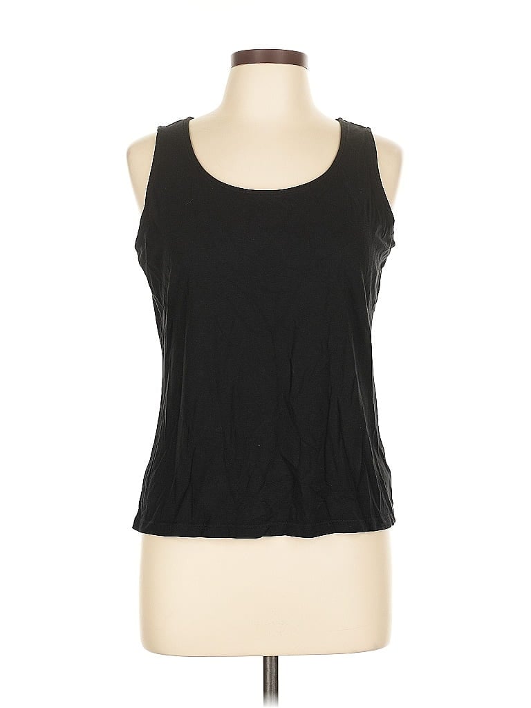 Pre-owned Talbots Sleeveless T-shirt In Black