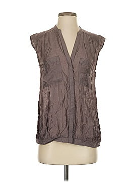 Ann Taylor Loft Sleeveless Button Down Shirt