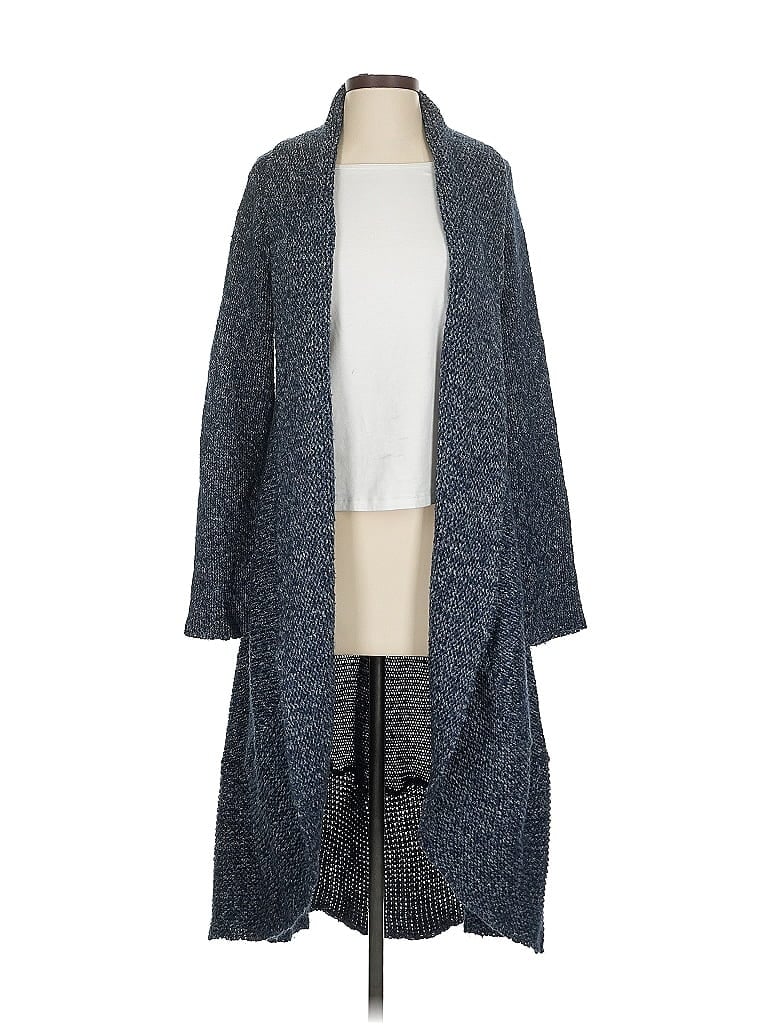 Pre-owned J. Peterman Cardigan Sweater In Blue