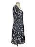 Leota Polka Dots Blue Casual Dress Size S (petite) - photo 4