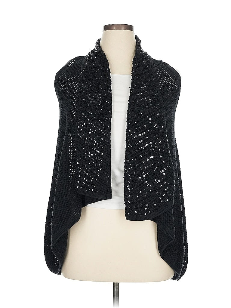 Pre-owned Alice And Olivia Alice + Olivia Cardigan Sweater In Black