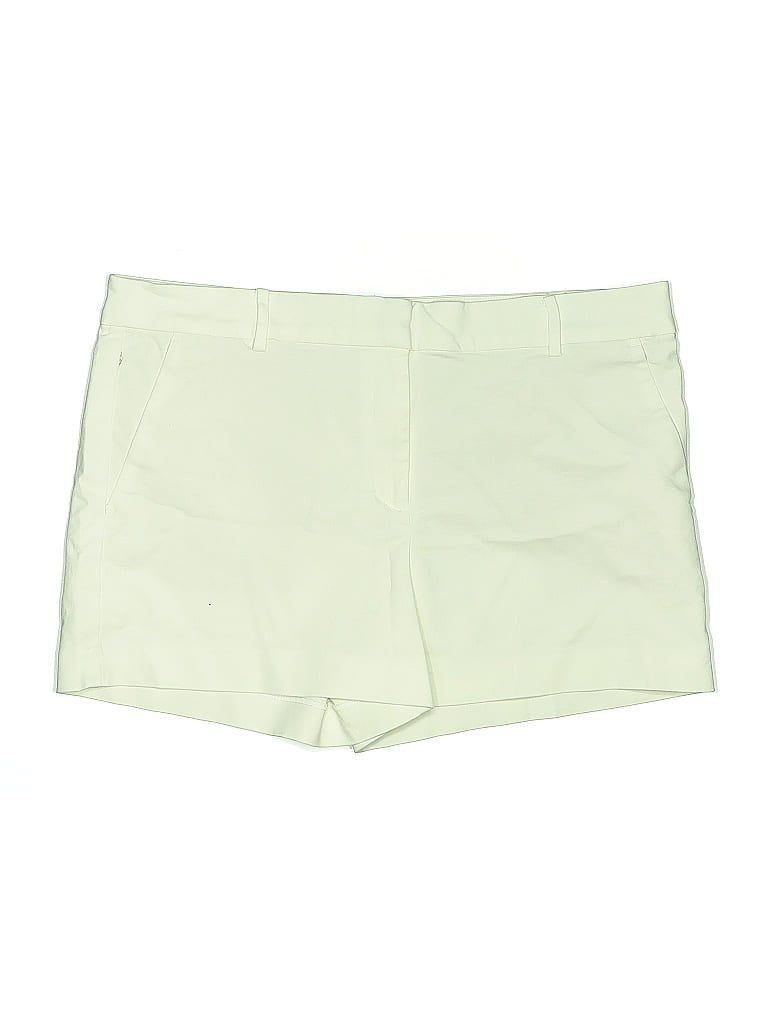 Pre-owned Ann Taylor Loft Shorts In Green