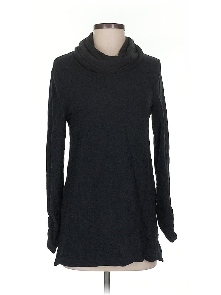 ZENERGY BY CHICO'S Pre-owned Turtleneck Sweater In Black