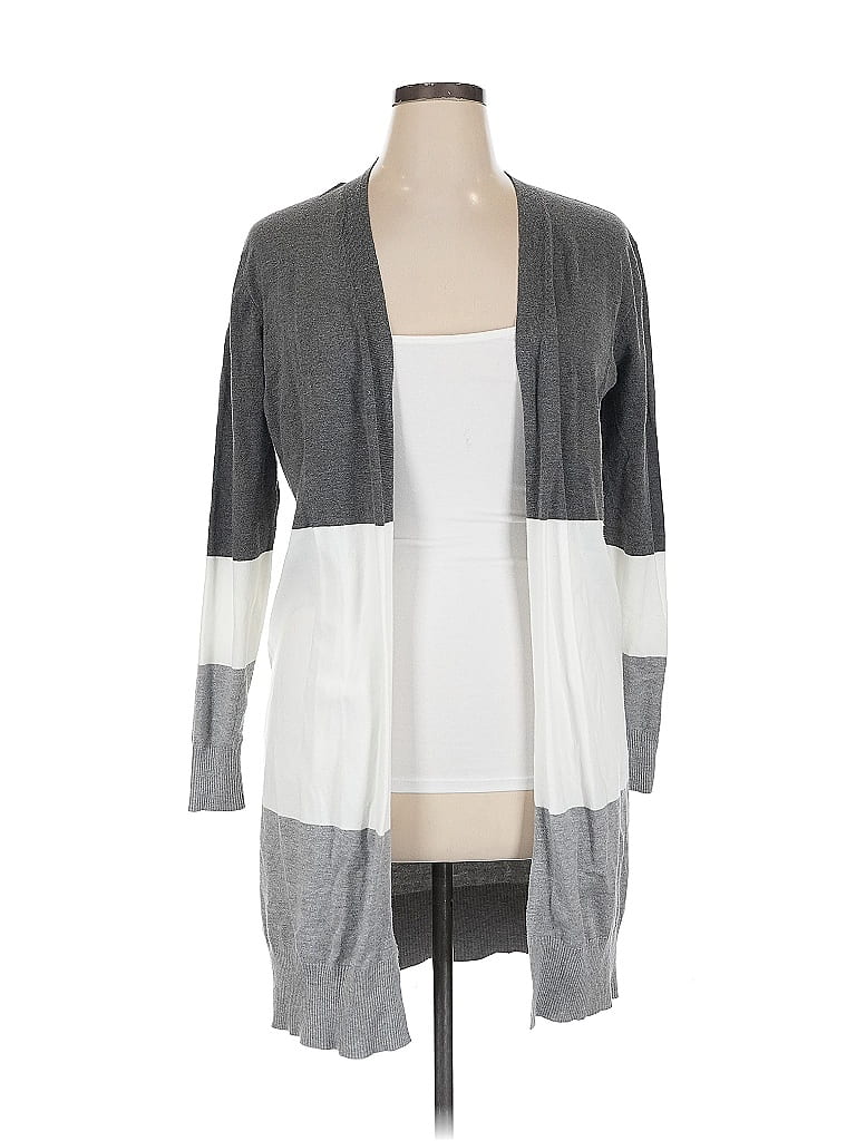 Pre-owned Unbranded Cardigan Sweater In Gray