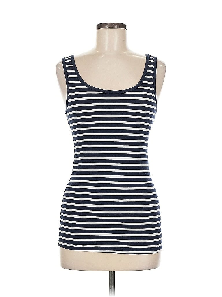 Pre-owned Amazon Essentials Tank Top Blue Strapless Neckline Tops