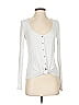 Socialite White Cardigan Size XS - photo 1
