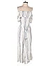Surf Gypsy Stripes White Jumpsuit Size M - photo 1
