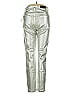 J Brand Metallic Silver Jeans Size 24 waist - photo 2