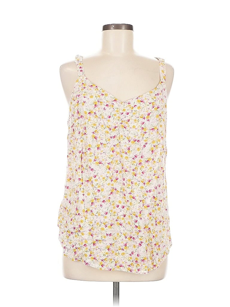 Pre-owned Torrid Sleeveless Blouse In White