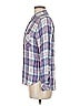 Rails 100% Rayon Plaid Blue Long Sleeve Button-Down Shirt Size M - photo 5