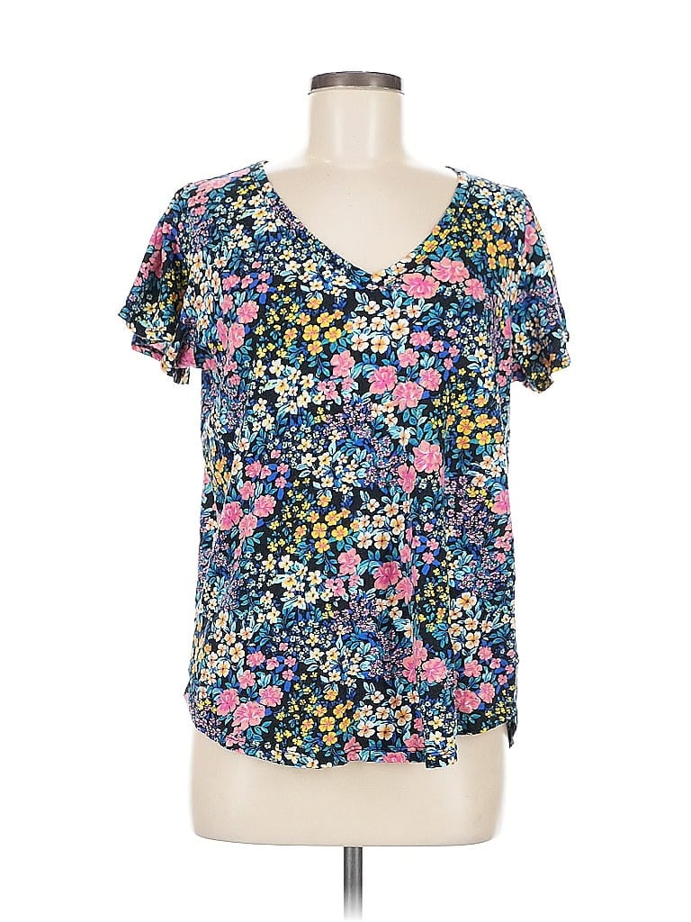 Pre-owned Torrid Short Sleeve T-shirt In Blue