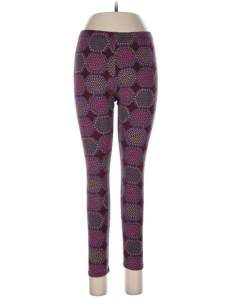 Pre-owned Yak N Yeti Leggings In Purple