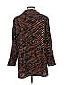 Investments 100% Polyester Tweed Orange 3/4 Sleeve Blouse Size L - photo 2