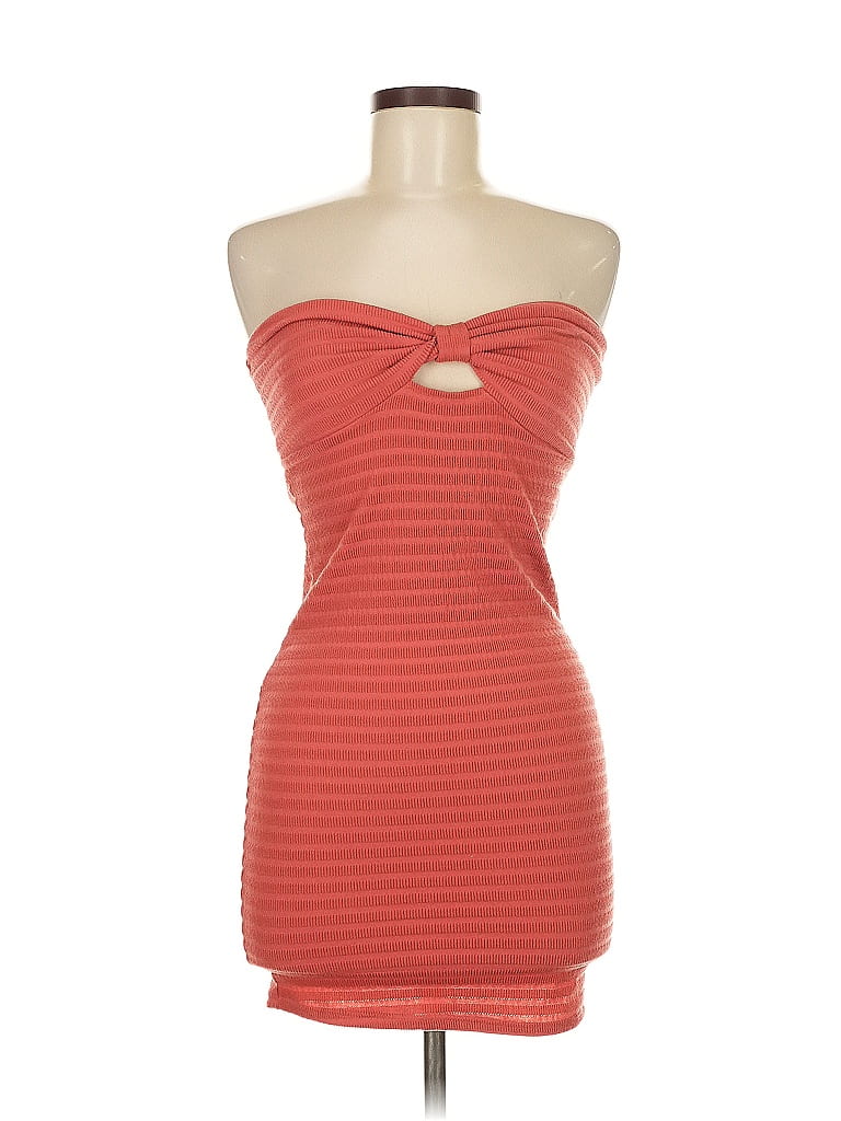 Pre-owned Forever 21 Cocktail Dress In Orange