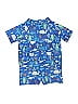 Unbranded Blue Rash Guard Size L (kids) - photo 2
