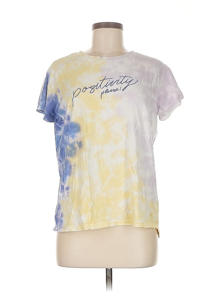 IVORY ELLA Pre-owned Short Sleeve T-shirt In Yellow