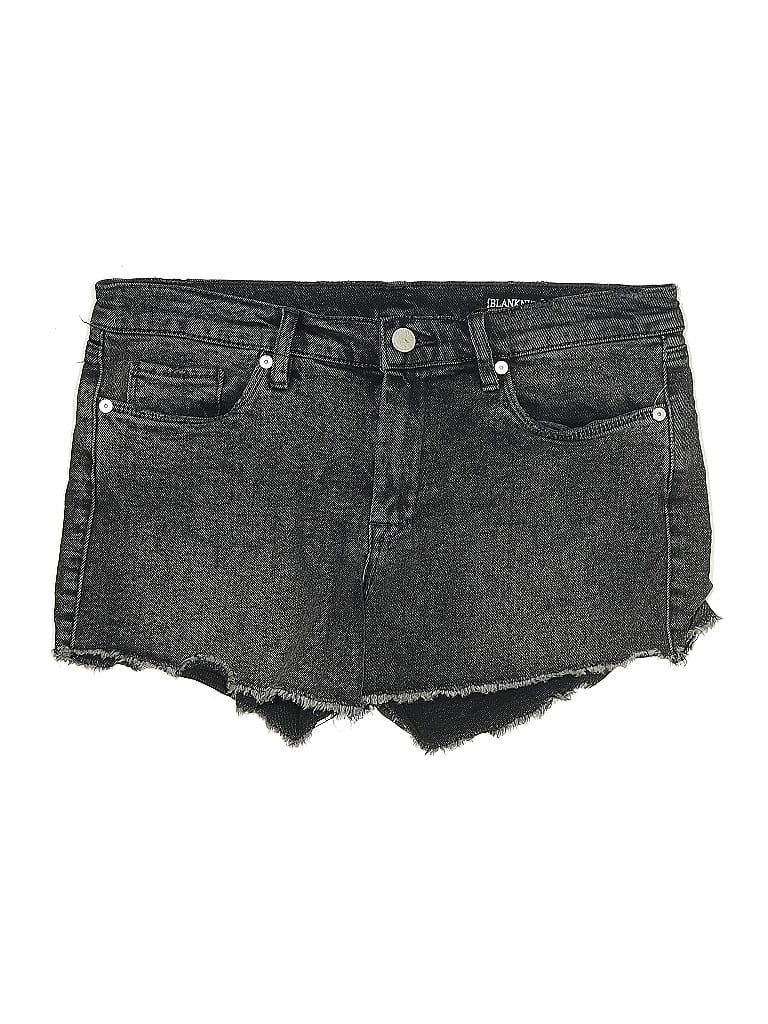 Pre-owned Blanknyc Blank Nyc Denim Shorts In Gray