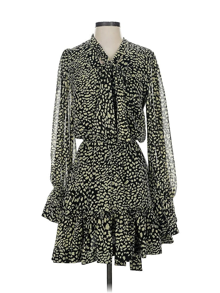 Pre-owned Alexis Cocktail Dress In Black