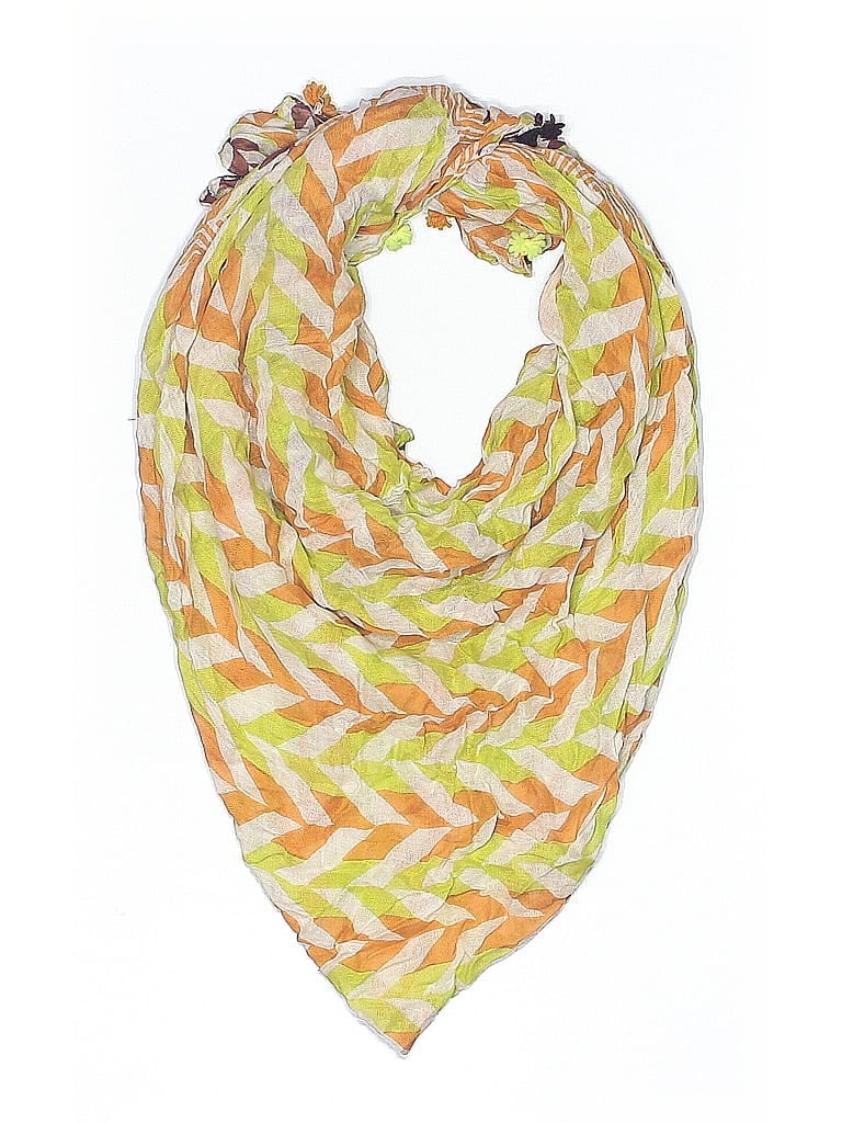 Pre-owned Collection 18 Scarf In White