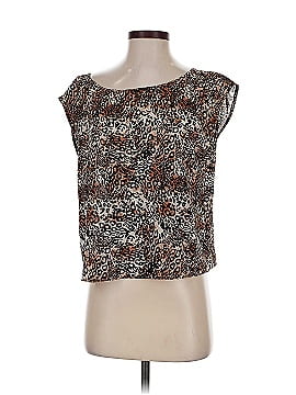 Alice + Olivia Sleeveless Silk Top