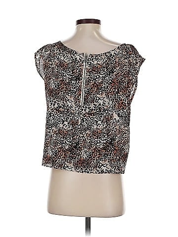 Alice + Olivia Sleeveless Silk Top (view 2)