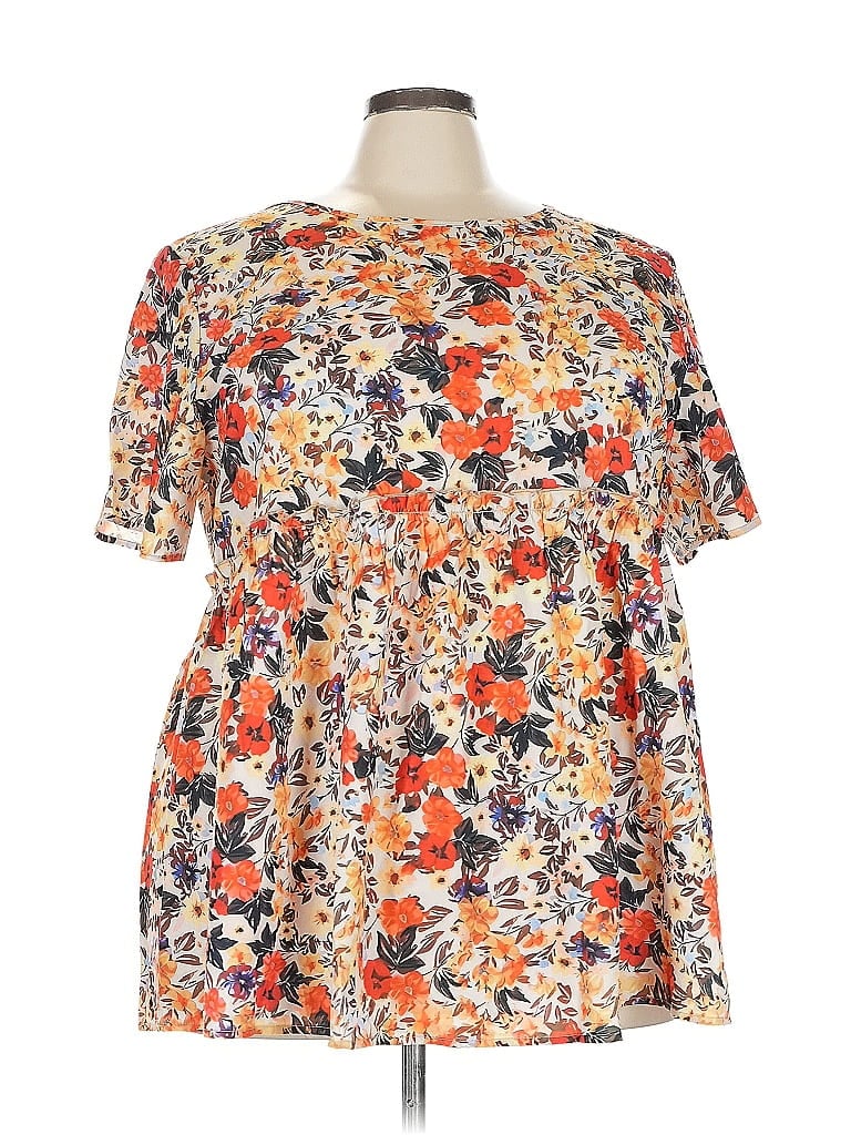 Pre-owned Unbranded Casual Dress In Orange