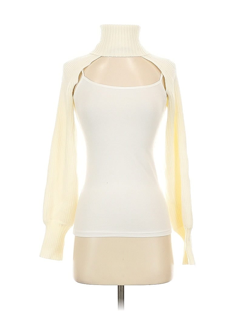 Pre-owned Unbranded Cardigan Sweater In White