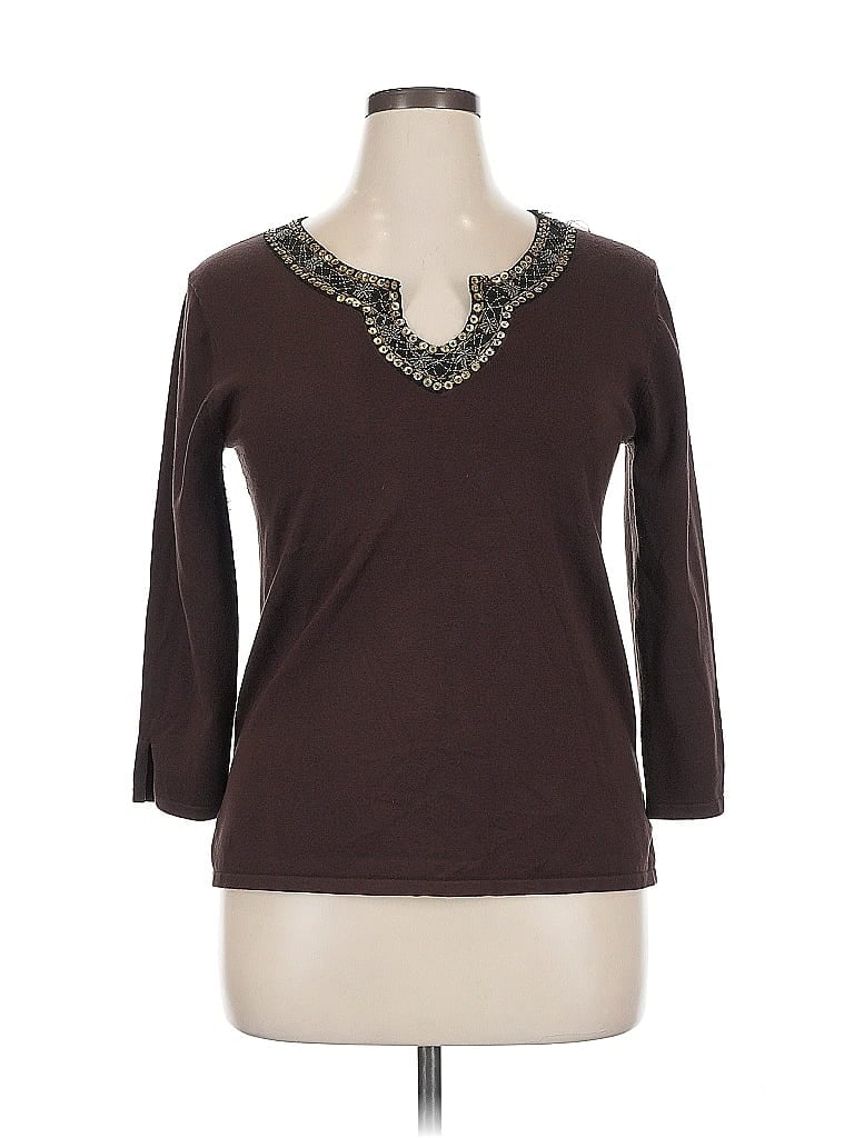 Pre-owned Desigual Cardigan Sweater In Brown