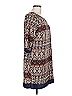 Candy Rose 100% Polyester Print Blue Casual Dress Size L - photo 4