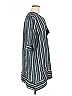 Dylan 100% Cotton Gray Blue Casual Dress Size M - photo 4