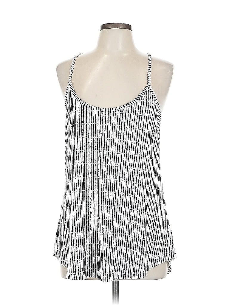 Click to view more detailed imagery on our partner's website Pre-owned Athleta Sleeveless Blouse In Silver
