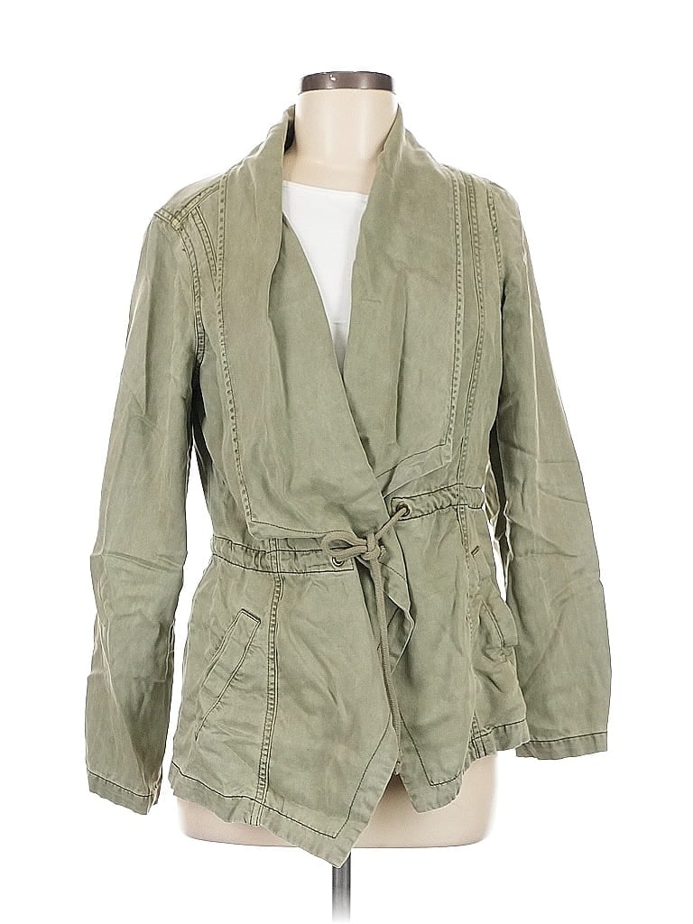 Pre-owned Max Jeans Jacket In Green