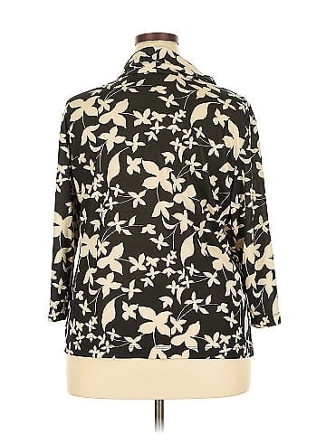 Apostrophe 3/4 Sleeve Blouse (view 2)