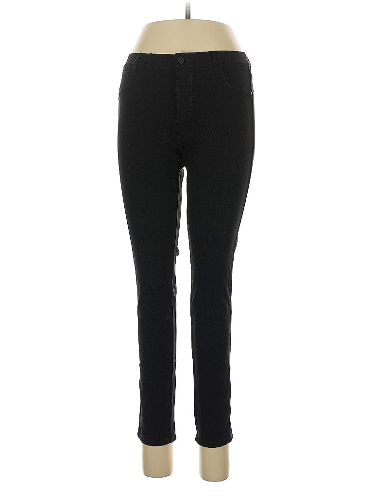 Pre-owned Lafayette 148 Active Pants In Black