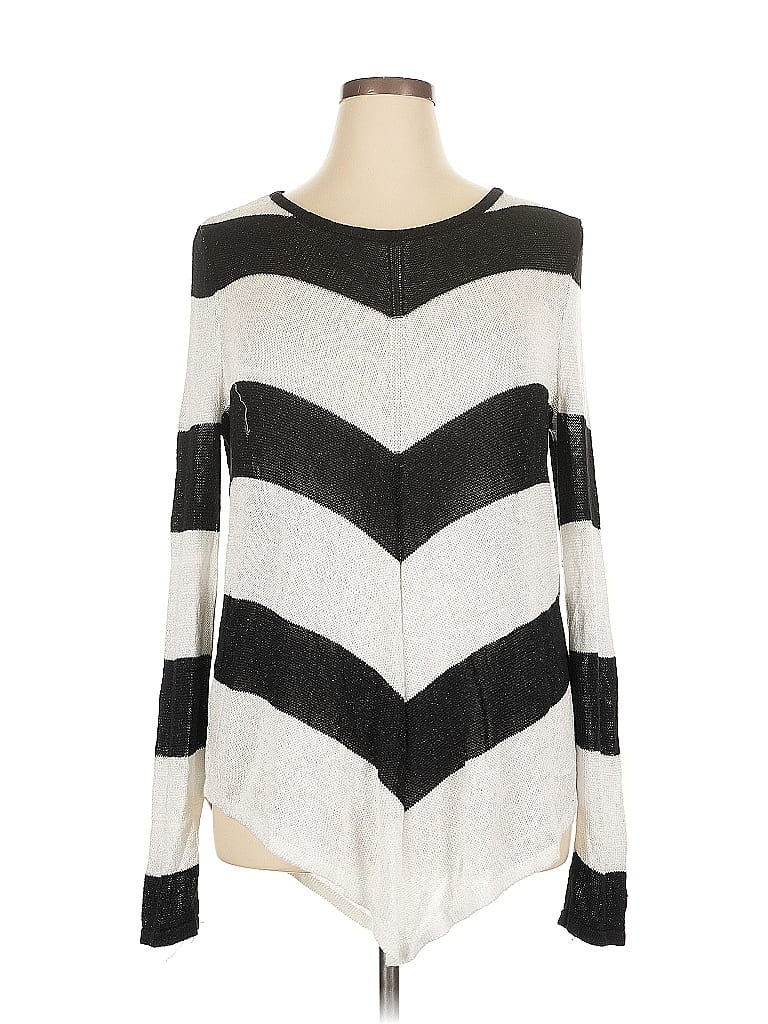 Pre-owned Jennifer Lopez Pullover Sweater In White