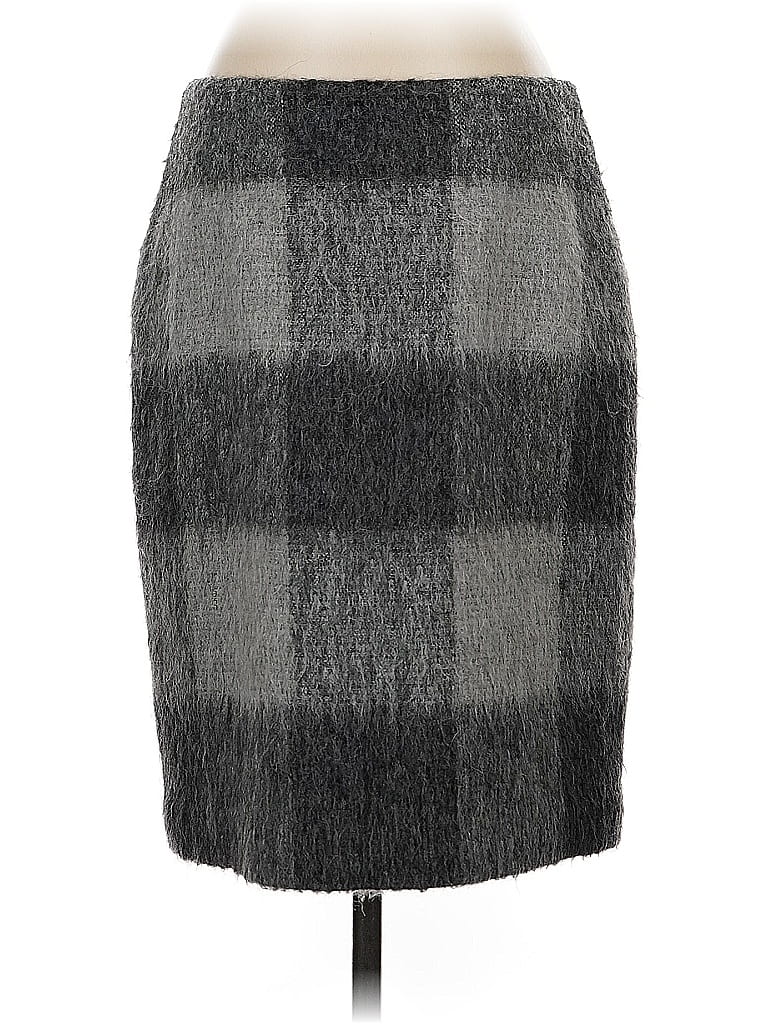 Pre-owned Talbots Formal Skirt In Gray