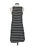 A New Day Stripes Black Casual Dress Size XS - photo 2