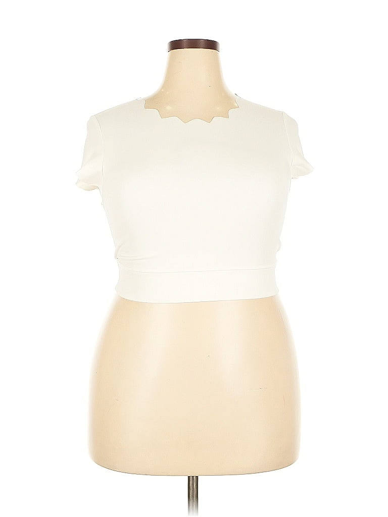 Pre-owned Offline By Aerie Sleeveless T-shirt In White