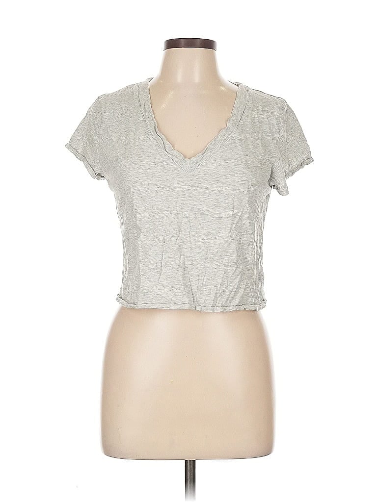 Pre-owned Universal Thread Short Sleeve T-shirt In Silver