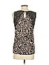 Maurices 100% Polyester Brown Sleeveless Blouse Size S - photo 2