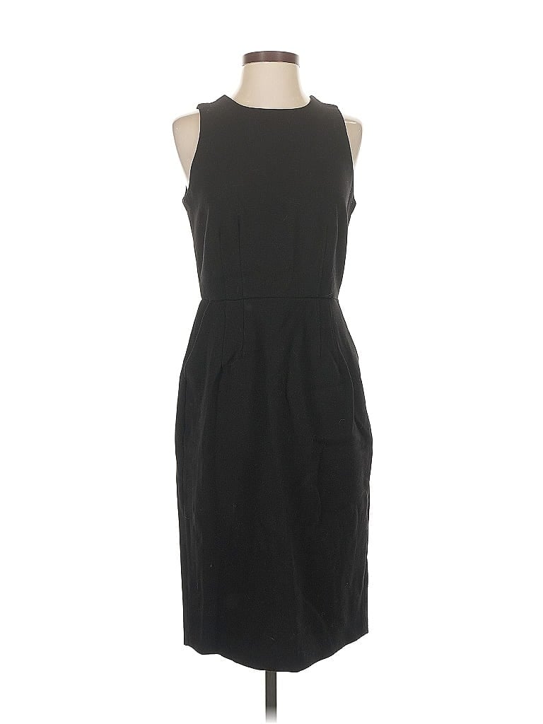 Pre-owned Ann Taylor Loft Cocktail Dress In Black