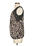 Maurices 100% Polyester Brown Sleeveless Blouse Size S - photo 5