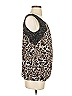 Maurices 100% Polyester Brown Sleeveless Blouse Size S - photo 4