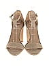 Vince Camuto Tan Gray Heels Size 7 - photo 2