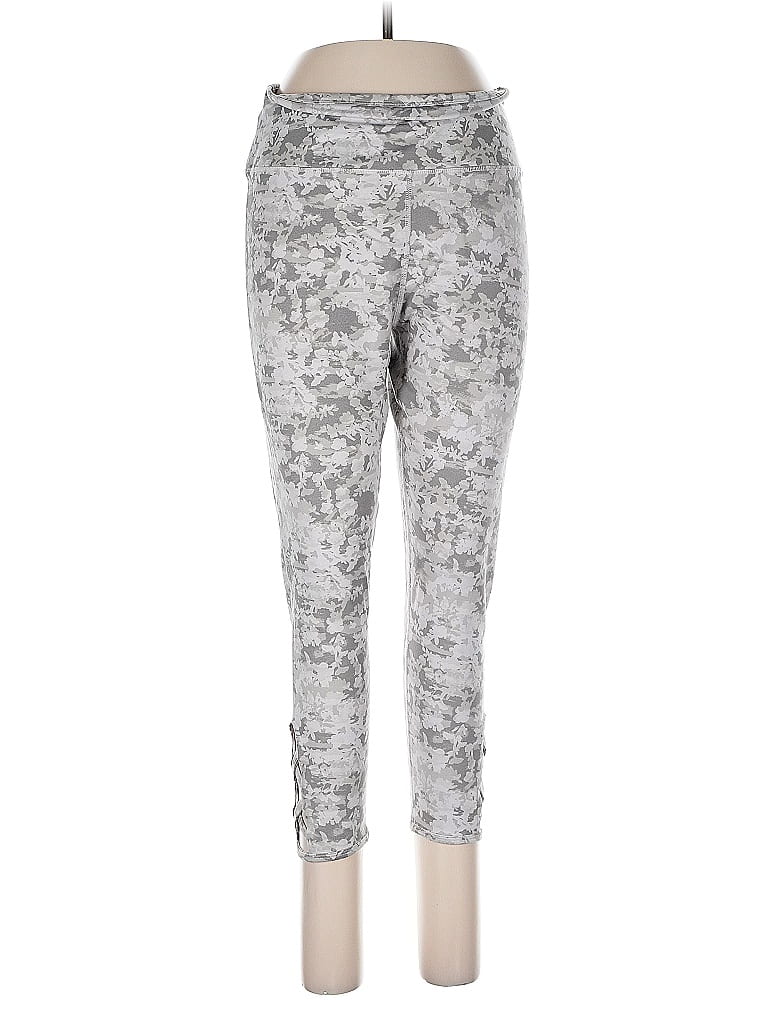 Pre-owned Maurices Active Pants In Silver