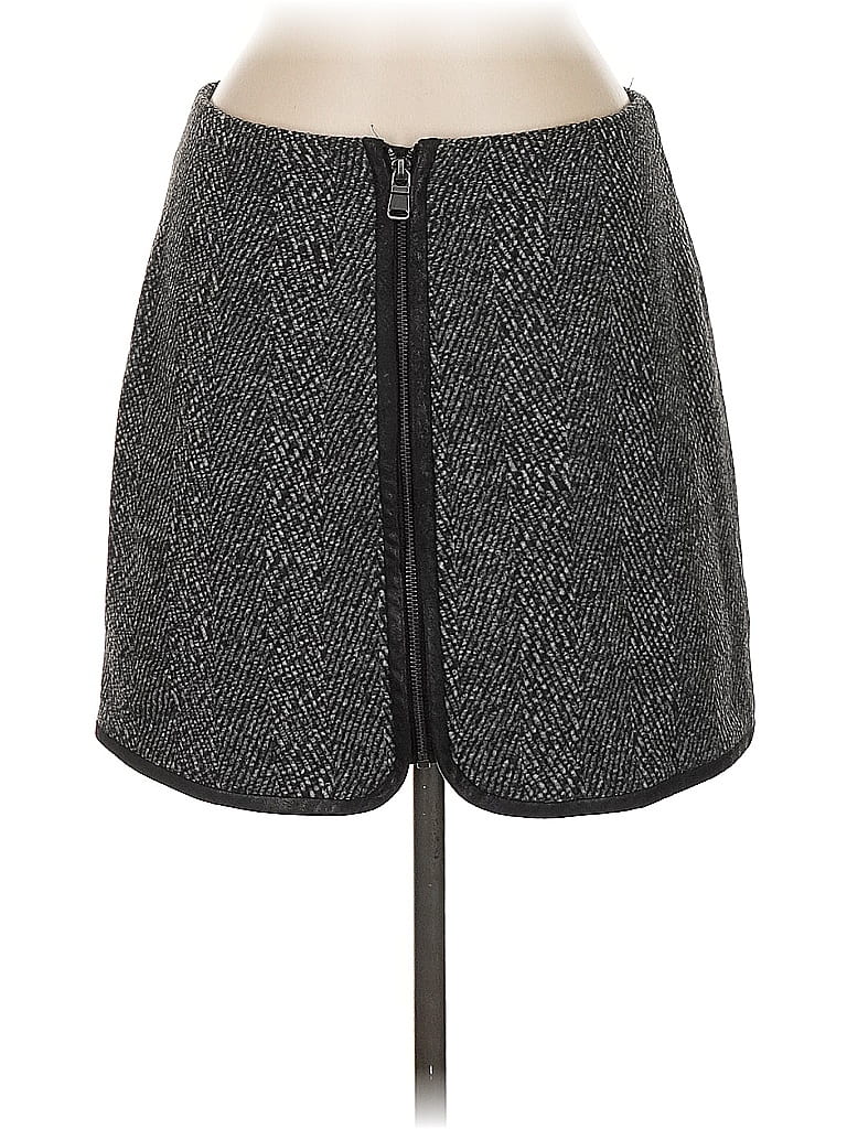 Pre-owned Highline Collective Formal Skirt In Gray