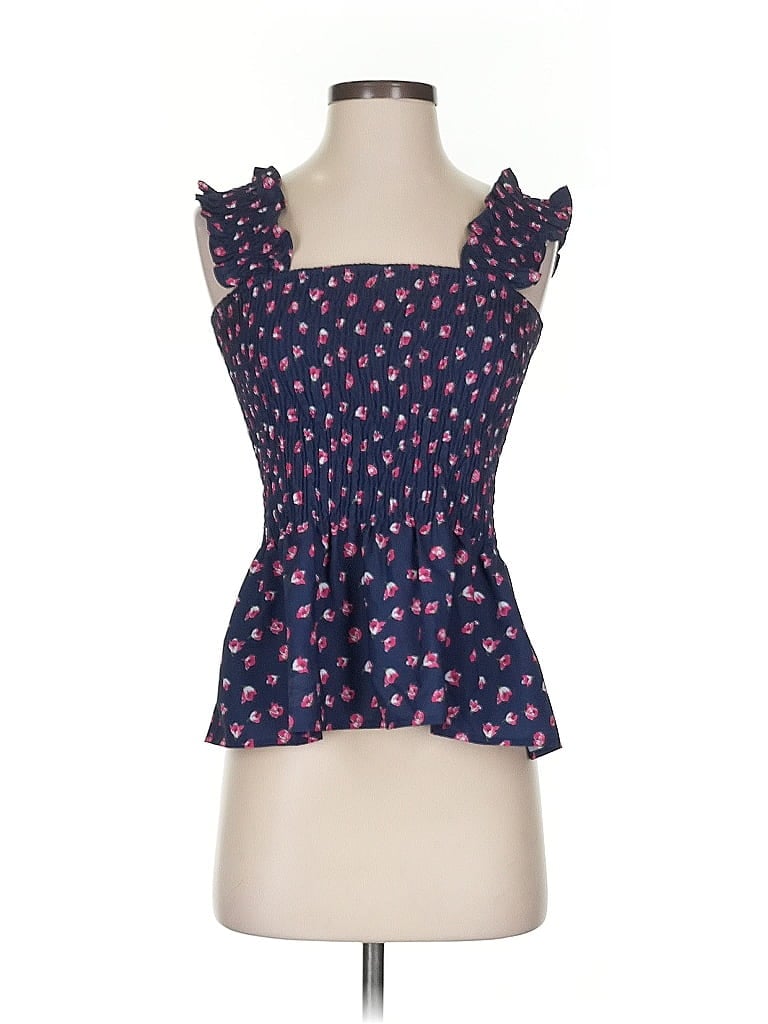 Click to view more detailed imagery on our partner's website Pre-owned Peppermayo Sleeveless Blouse In Blue